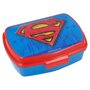 Superman broodtrommel - 17x13 cm - Officieel gelicentieerd - Brooddoos - Lunchbox