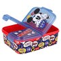 Mickey Mouse XL Broodtrommel 4 vakjes - 15,5x15 cm - Brooddoos - Lunchbox