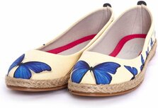 Goby Vlinder Ballerina Espadrilles - Flats - Handmade Goby Vlinder Ballerina Espadrilles - Flats - Handmade