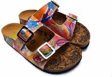GOBY - Color Patroon - Slippers - Handmade