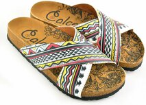 GOBY - Geruit Patroon - Slippers - Sandalen - Handmade GOBY - Geruit Patroon - Slippers - Sandalen - Handmade