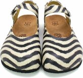 GOBY Clogs met Zebra Print - Handgemaakt GOBY Clogs met Zebra Print - Handgemaakt