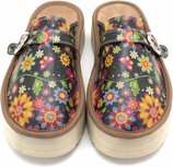 GOBY - Flowers Colored - Clogs - Handmade GOBY - Flowers Colored - Clogs - Handmade