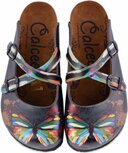 GOBY Clogs met Butterfly - Handgemaakt GOBY Clogs met Butterfly - Handgemaakt