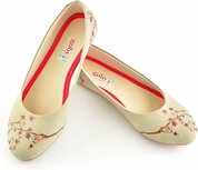 GOBY Sakura Breeze Ballerina’s – Handmade – Vegan Leer – Dames GOBY Sakura Breeze Ballerina’s – Handmade – Vegan Leer – Dames