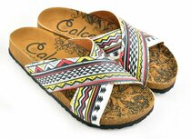 GOBY - Geruit Patroon - Slippers - Sandalen -Hoge kwaliteit - Handmade GOBY - Geruit Patroon - Slippers - Sandalen -Hoge kwaliteit - Handmade