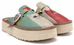 GOBY Cat Mood Clogs – Handmade – Vegan Leer – Dames GOBY Cat Mood Clogs – Handmade – Vegan Leer – Dames