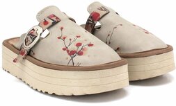 Goby - Blossom Breeze Dames Clogs - Handgemaakt - Bloemenprint - Plateauzool Goby - Blossom Breeze Dames Clogs - Handgemaakt - Bloemenprint - Plateauzool