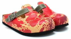 GOBY Magic Mushrooms Clogs – Handmade – Vegan Leer – Dames GOBY Magic Mushrooms Clogs – Handmade – Vegan Leer – Dames
