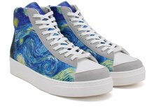 Goby - Starry Sky High-Top Sneakers - Handgemaakt - Kunstprint Goby - Starry Sky High-Top Sneakers - Handgemaakt - Kunstprint