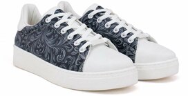 GOBY – Baroque Pattern Sneakers – Handmade & Vegan GOBY – Baroque Pattern Sneakers – Handmade & Vegan