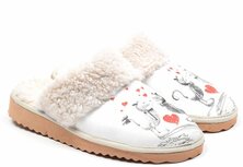 Goby Kissing Cats Dames Pantoffels - Anti-slip - Handgemaakt Goby Kissing Cats Dames Pantoffels - Anti-slip - Handgemaakt