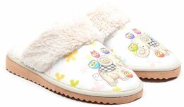 Goby Snail & Owl Dames Sloffen - Vegan Leer - Handgemaakt Goby Snail & Owl Dames Sloffen - Vegan Leer - Handgemaakt