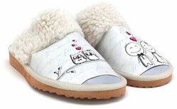 GOBY Cozy Love Sloffen – Handmade – Vegan Leer – Dames GOBY Cozy Love Sloffen – Handmade – Vegan Leer – Dames