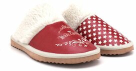 Goby Merry Christmas Dames Sloffen - Sterrenprint - Warm & Gezellig Goby Merry Christmas Dames Sloffen - Sterrenprint - Warm & Gezellig