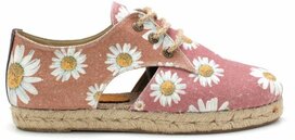 Goby - Daisy Delight Dames Espadrilles met Madeliefjesprint Goby - Daisy Delight Dames Espadrilles met Madeliefjesprint