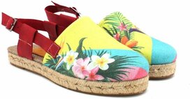 Goby - Tropical Vibes Dames Espadrilles met Bloemenprint Goby - Tropical Vibes Dames Espadrilles met Bloemenprint