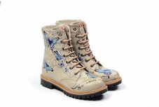 GOBY Butterfly Wander Boots - Handgemaakt - Uniek Design - Vegan Comfort GOBY Butterfly Wander Boots - Handgemaakt - Uniek Design - Vegan Comfort