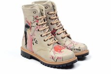 GOBY Sakura Geisha Laarzen – Handmade – Vegan Leer – Dames GOBY Sakura Geisha Laarzen – Handmade – Vegan Leer – Dames