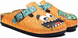 GOBY Monster Fun Clogs - Handgemaakt - Kleurrijk Design - Vegan Comfort GOBY Monster Fun Clogs - Handgemaakt - Kleurrijk Design - Vegan Comfort