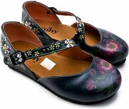 Goby Floral Grace Dames Ballerina – Handgemaakt – Premium Kwaliteit – Bloemenprint Goby Floral Grace Dames Ballerina – Handgemaakt – Premium Kwaliteit – Bloemenprint