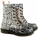 GOBY Urban Maze Laarzen – Handmade – Vegan Leer GOBY Urban Maze Laarzen – Handmade – Vegan Leer