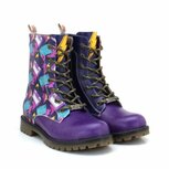 GOBY Retro Volt Laarzen – Handmade – Vegan Leer – Dames GOBY Retro Volt Laarzen – Handmade – Vegan Leer – Dames