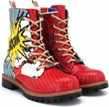 Goby Pop Kick Dames Laarzen – Unieke Pop-Art Stijl Goby Pop Kick Dames Laarzen – Unieke Pop-Art Stijl