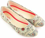 GOBY - Design - Ballerinas - Flats - Hoge kwaliteit - Handmade - Meisjesprint GOBY - Design - Ballerinas - Flats - Hoge kwaliteit - Handmade - Meisjesprint