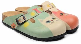 Goby Sunny Paws – Dames Clogs - Muilen – Vegan – Handmade Goby Sunny Paws – Dames Clogs - Muilen – Vegan – Handmade