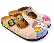 GOBY Clogs met Eenhoornprint – Handgemaakt – Premium Kwaliteit GOBY Clogs met Eenhoornprint – Handgemaakt – Premium Kwaliteit