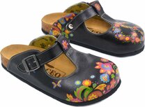 GOBY - Colorful Flowers - Clogs - Slippers - Hoge kwaliteit - Handmade GOBY - Colorful Flowers - Clogs - Slippers - Hoge kwaliteit - Handmade