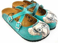 GOBY Clogs met Elephant With Glasses Design – Handgemaakt – Hoge Kwaliteit GOBY Clogs met Elephant With Glasses Design – Handgemaakt – Hoge Kwaliteit