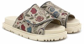 Goby – Elegant Bloemen Dames Sandalen – Handmade – Vegan Goby – Elegant Bloemen Dames Sandalen – Handmade – Vegan