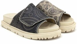 GOBY - Leafes In Wind- Sandalen - Slippers - Hoge kwaliteit - Handmade GOBY - Leafes In Wind- Sandalen - Slippers - Hoge kwaliteit - Handmade