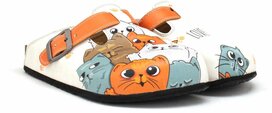 Goby – Love Cats Dames Clogs – Vegan – Handmade Goby – Love Cats Dames Clogs – Vegan – Handmade