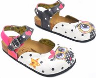 GOBY - Cute Owl - Clogs - Slippers -Hoge kwaliteit - Handmade GOBY - Cute Owl - Clogs - Slippers -Hoge kwaliteit - Handmade