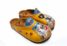 Goby – Dog Party Dames Clogs – Vegan – Handgemaakt Goby – Dog Party Dames Clogs – Vegan – Handgemaakt