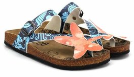 Goby Starfish Splash Dames Slippers – Vegan – Handmade Goby Starfish Splash Dames Slippers – Vegan – Handmade