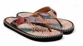 Goby Jungle Vibes Dames Slippers – Vegan – Handmade Goby Jungle Vibes Dames Slippers – Vegan – Handmade