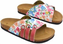 GOBY - Kleurrijke Bloemen - Slippers - Sandalen - Hoge kwaliteit - Handmade GOBY - Kleurrijke Bloemen - Slippers - Sandalen - Hoge kwaliteit - Handmade
