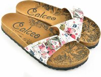 Goby Cat Parade Dames Sandalen – Vegan – Handmade Goby Cat Parade Dames Sandalen – Vegan – Handmade