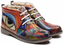 GOBY - Behind Your Eyes Enkel Laarzen – Handmade GOBY - Behind Your Eyes Enkel Laarzen – Handmade