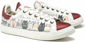 GOBY - Cat Movie Sneakers – Handmade – Premium Kwaliteit – Kattenprint GOBY - Cat Movie Sneakers – Handmade – Premium Kwaliteit – Kattenprint
