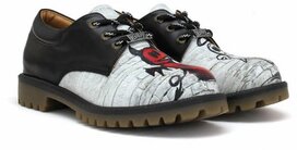 GOBY – Wall Art Dames Veterschoenen – Handmade en Vegan – Streetstyle en Comfort