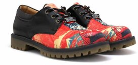 GOBY – Red Rebel Dames Veterschoenen – Handmade en Vegan – Krachtig en Artistiek GOBY – Red Rebel Dames Veterschoenen – Handmade en Vegan – Krachtig en Artistiek