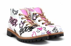 Goby Street Queen – Dames Veterboot – Vegan – Handgemaakt Goby Street Queen – Dames Veterboot – Vegan – Handgemaakt
