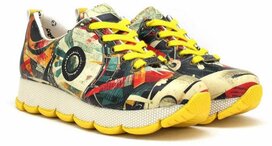 Goby Retro Spin – Dames Sneaker – Vegan – Handgemaakt Goby Retro Spin – Dames Sneaker – Vegan – Handgemaakt