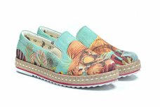 Goby – Summer Spirit Dames Ballerina's - Instappers – Handmade – Vegan Goby – Summer Spirit Dames Ballerina's - Instappers – Handmade – Vegan