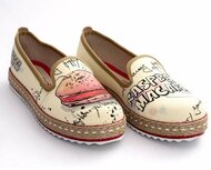 Goby – Raspberry Macaron Dames Ballerina's – Instappers - Handmade – Vegan Goby – Raspberry Macaron Dames Ballerina's – Instappers - Handmade – Vegan